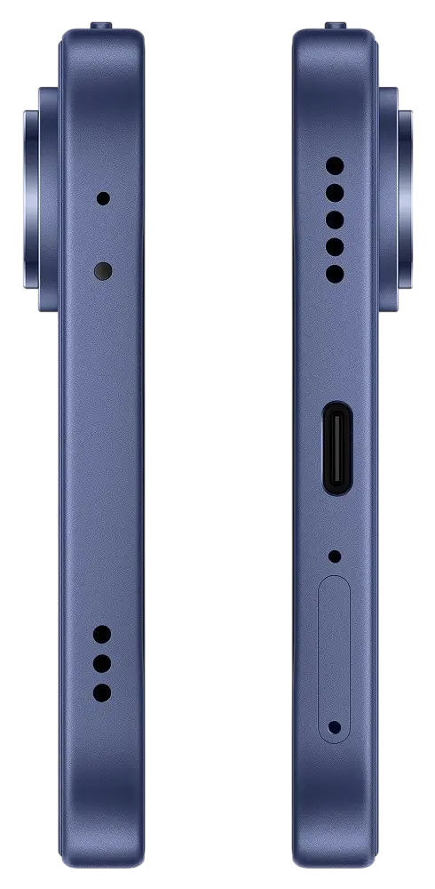 Vivo V70 FE 5G Ocean Blue Charging Port Image