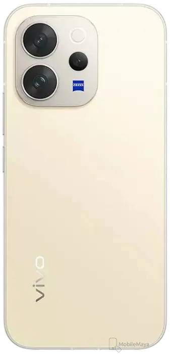 Vivo V70 Lemon Yellow Back Side Image