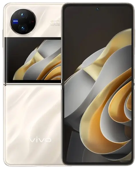 Vivo X Flip Silk Gold Official