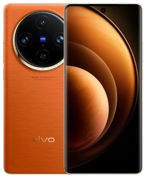 Vivo X100 Pro Sunset Orange Official