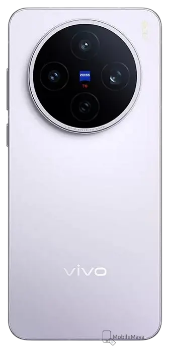 Vivo X200T 5G Seaside Lilac Back Side Image.