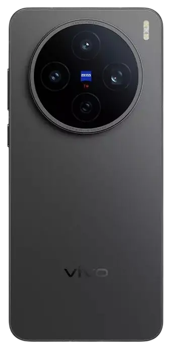 Vivo X200T 5G Stellar Black Back Side Image.