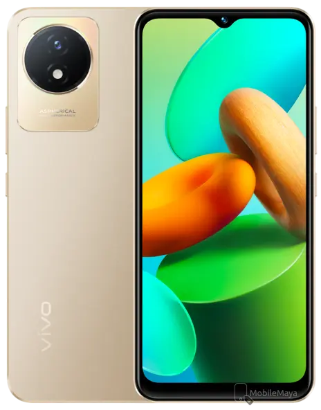 Vivo Y02T Sunset Gold Official