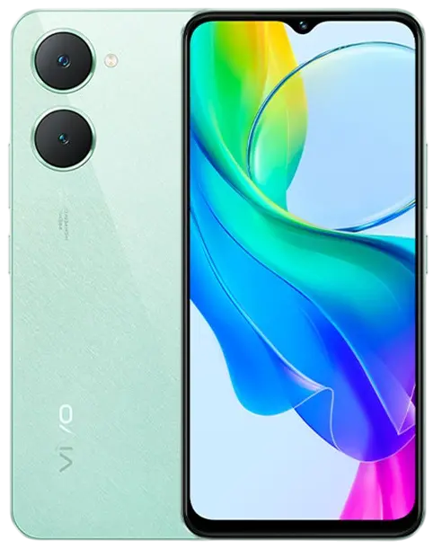 Vivo Y03t Gem Green official image