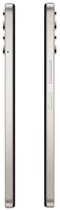 Vivo Y19e Titanium Silver Button Side Image