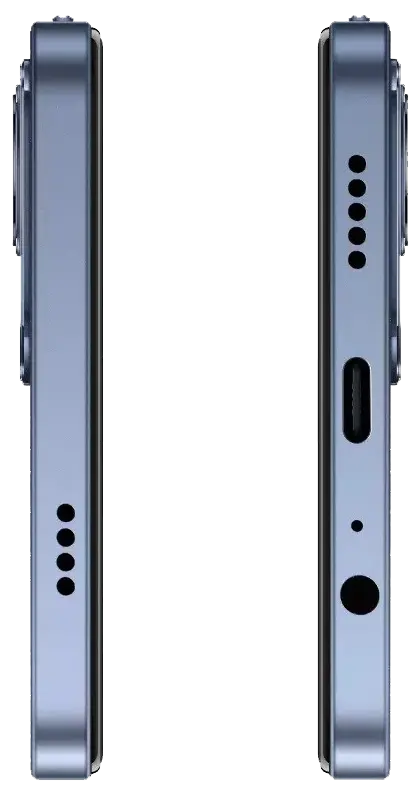 vivo y19s pro Diamond Black Charging port Image.