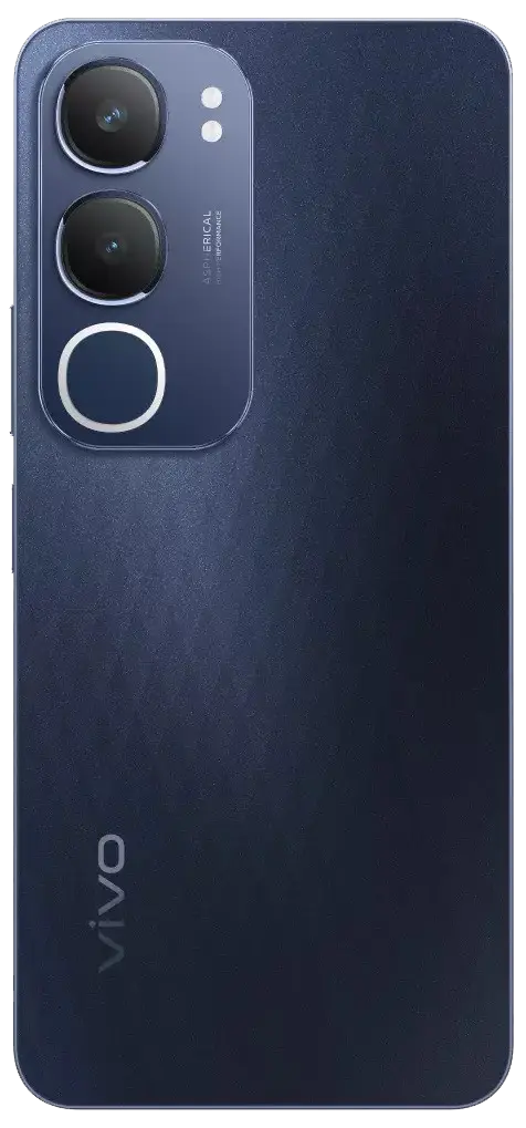 vivo y19s pro Diamond Black Full Back Image.