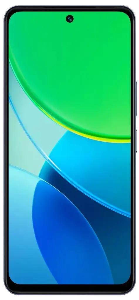 vivo y19s pro Diamond Black Full Front Image.