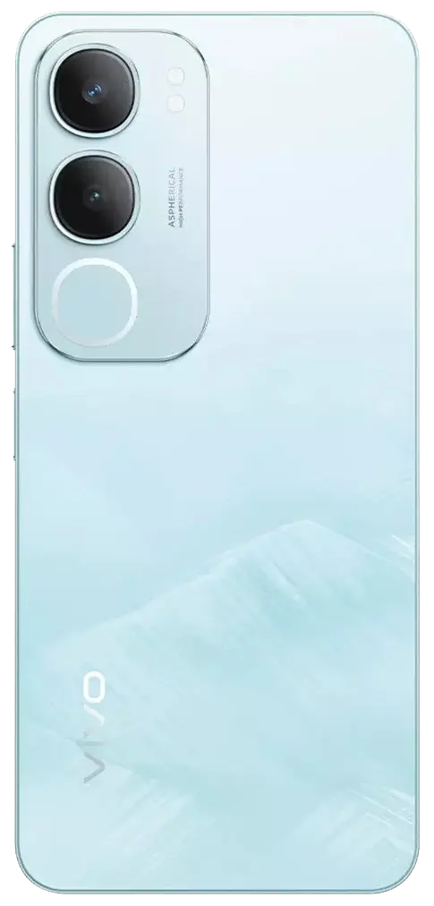 vivo y19s pro Glacier Blue Full Back Image.