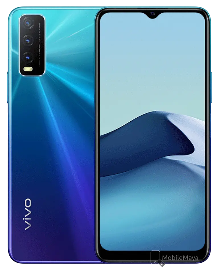 Vivo Y20i Nebula Blue Official