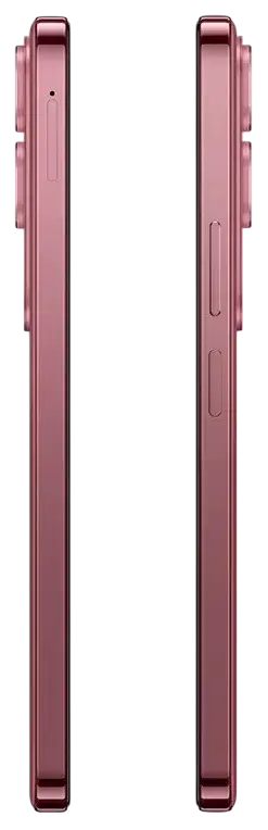 Vivo Y21d 4G Coral Red Power Button Image.
