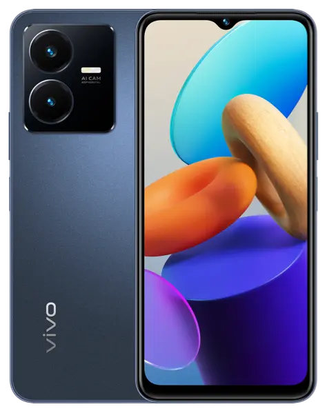 Vivo Y22 Starlite Blue Official