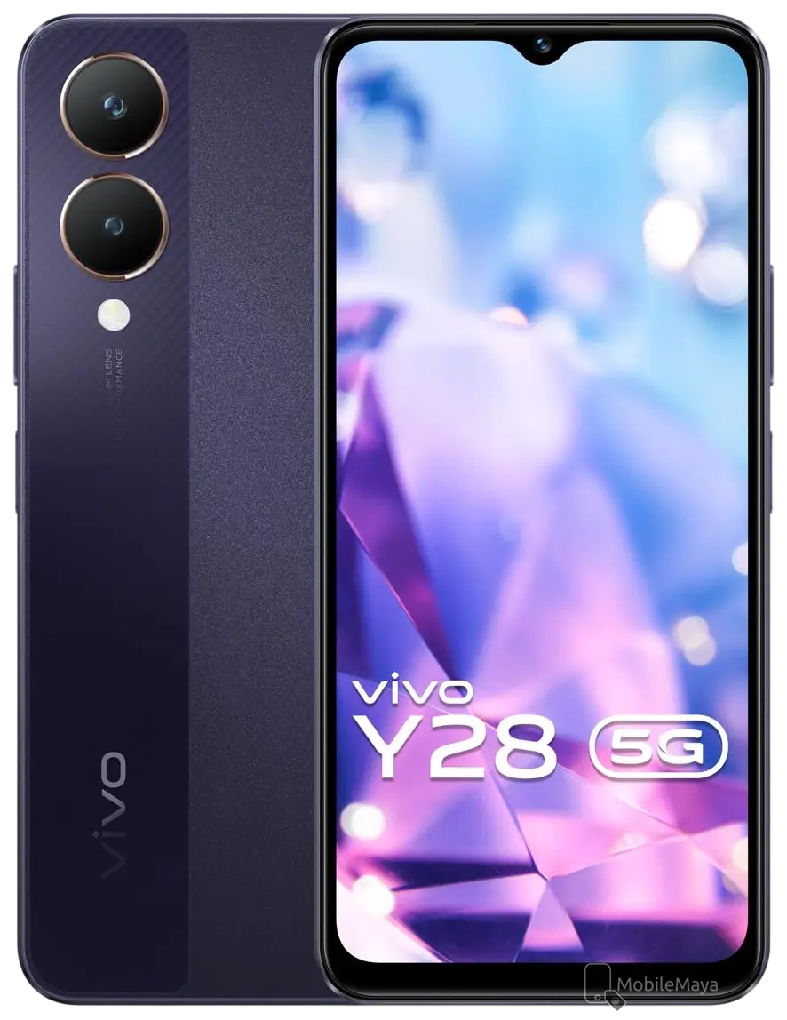 Vivo Y28 5G Crystal Purple Official