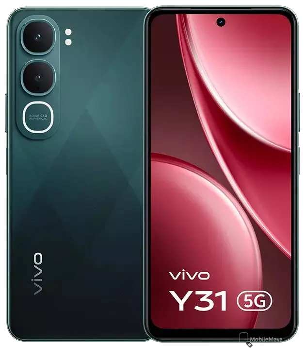 Vivo Y31 5G Diamond Green Official.