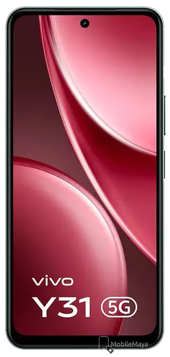Vivo Y31 5G Front Image.