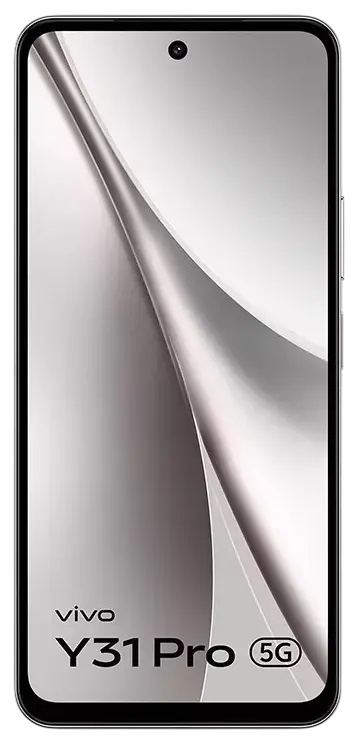 Vivo Y31 Pro 5G Dreamy White Front Image.