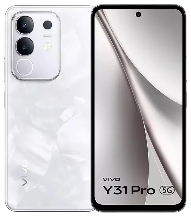 Vivo Y31 Pro 5G Dreamy White Official.