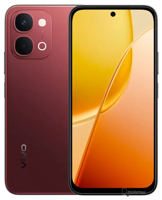 Vivo Y31d 4G Festive Red Color Image.