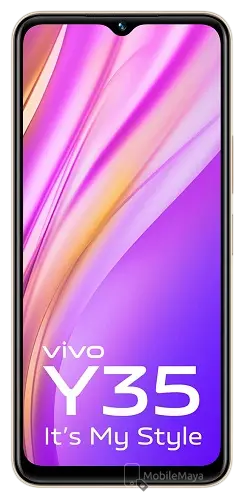 Vivo Y35 Front Official