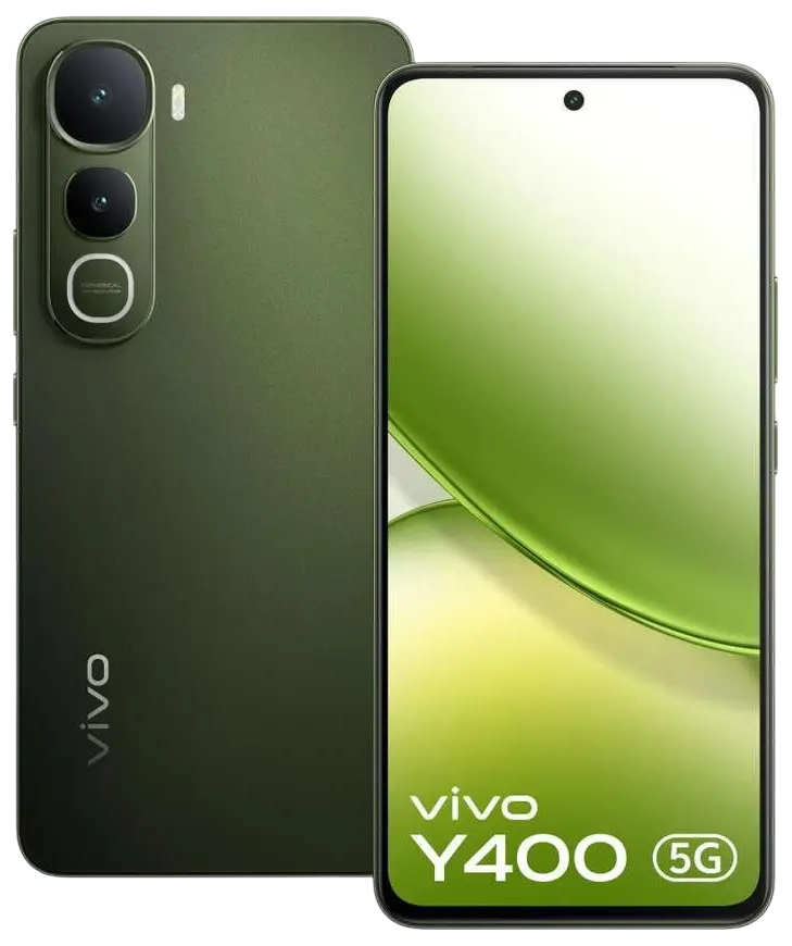 Vivo Y400 5G Olive Green Official.