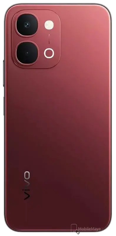 Vivo Y51 Pro 5G Festive Red Back Side Image