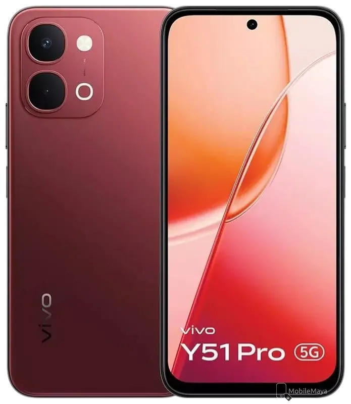 Vivo Y51 Pro 5G Festive Red Image