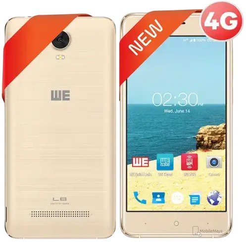 WE L8 Gold Official Image