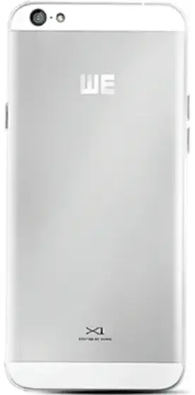 WE X1 back side image