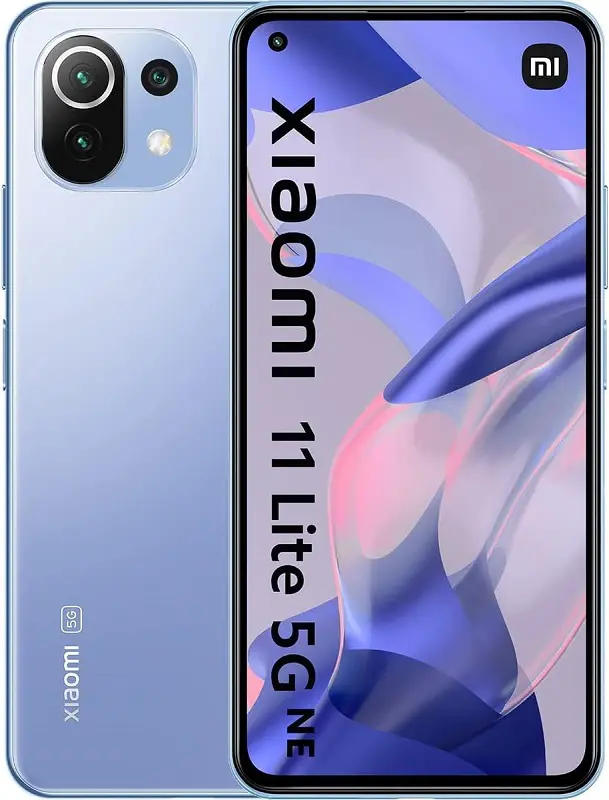 Xiaomi 11 Lite 5G NE Bubblegum Blue (Jazz Blue) official Image