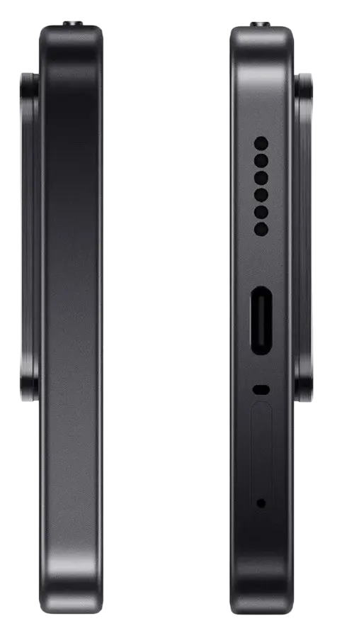 Xiaomi 17T Black Charging Port Side Image