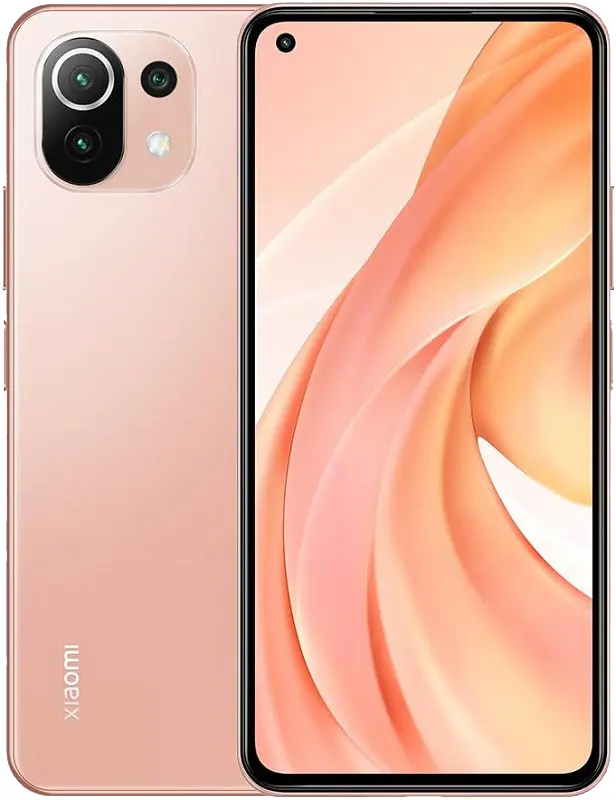 Xiaomi Mi 11 Lite Peach Pink (Tuscany Coral)  official Image