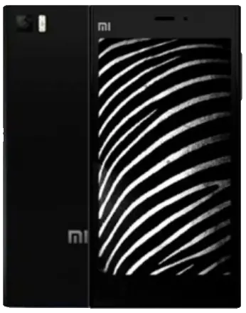 Xiaomi Mi 3 Black official Image