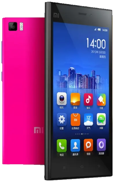 Xiaomi Mi 3 pink image