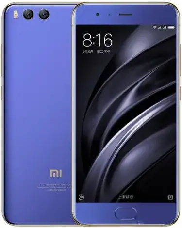 Xiaomi Mi 6 blue official Image