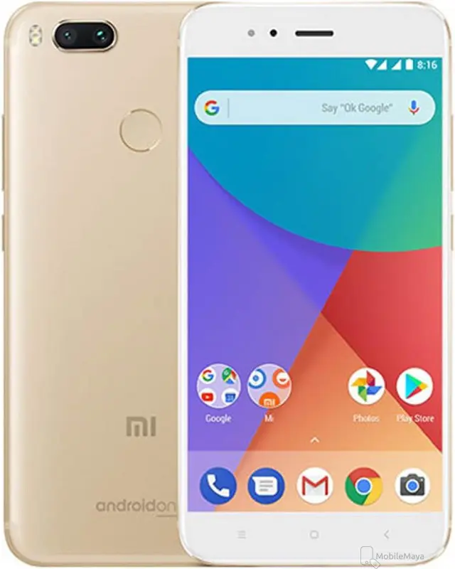 Xiaomi Mi A1 Gold official Image