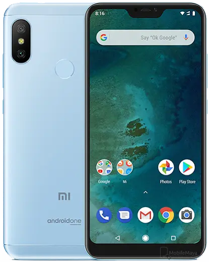 Xiaomi Mi A2 Lite Blue official Image
