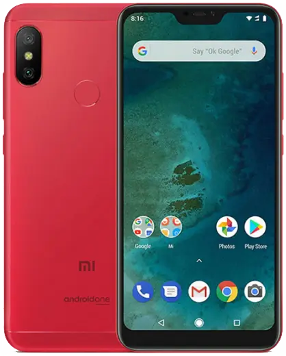 Xiaomi Mi A2 Lite Red official Image
