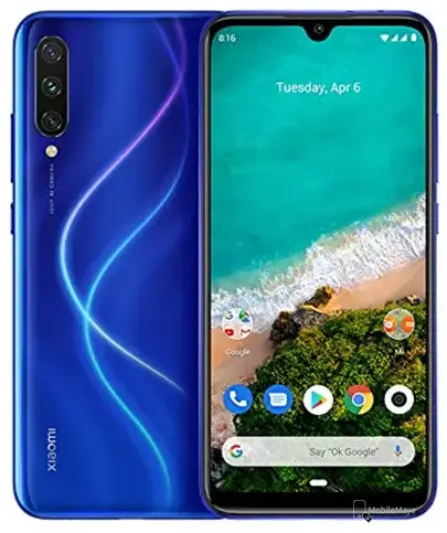 Xiaomi Mi A3 blue color image