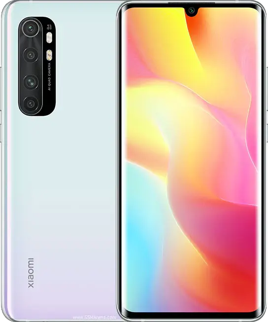 Xiaomi Mi Note 10 Lite Glacier White official Image