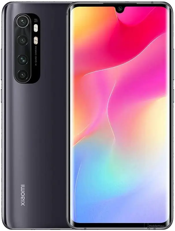 Xiaomi Mi Note 10 Lite Midnight Black official Image