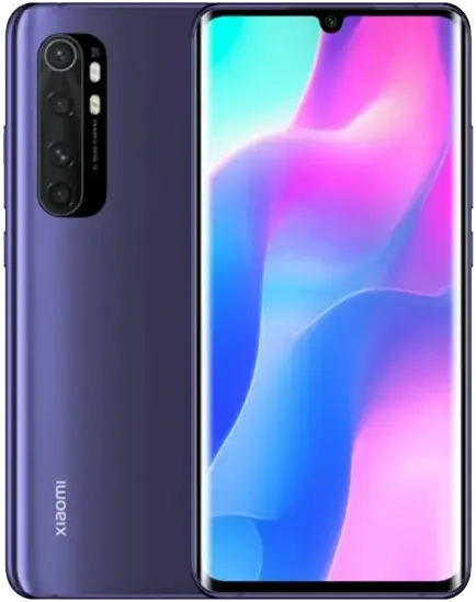 Xiaomi Mi Note 10 Lite Nebula Purple official Image