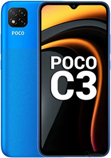 Xiaomi Poco C3 Arctic Blue official Image