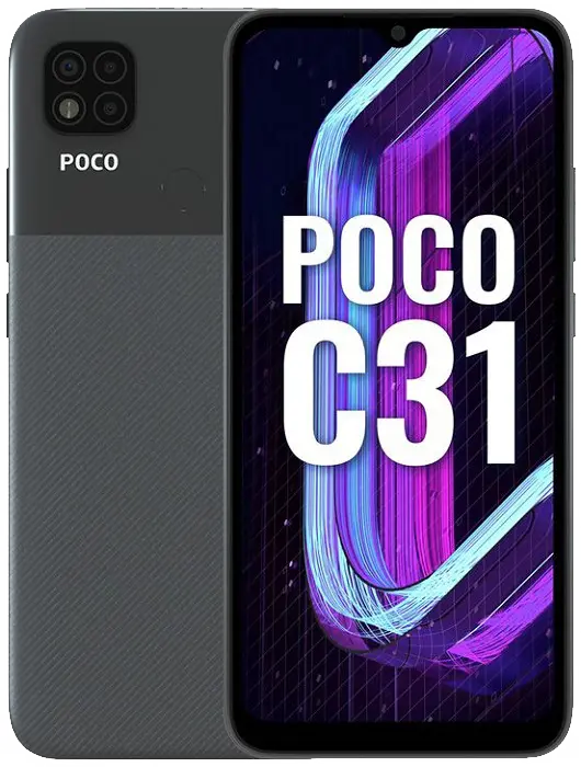 Xiaomi Poco C31 Shadow Gray official Image
