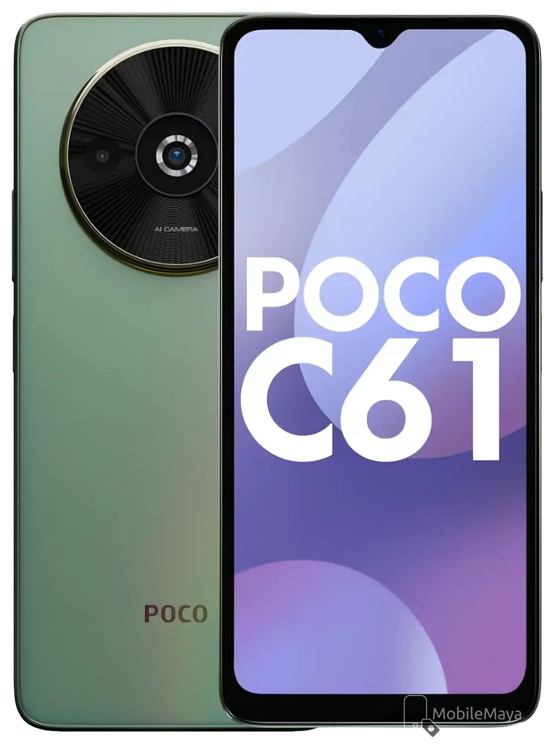 Xiaomi Poco C61 4G 6GB/128GB Images Gallery, Phone Color