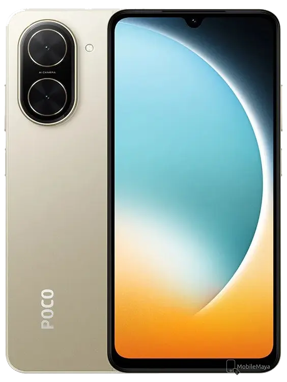Xiaomi Poco C71 Desert Gold Image.