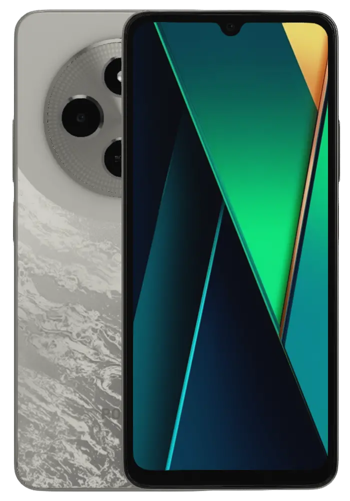 Xiaomi Poco C75 Silver.