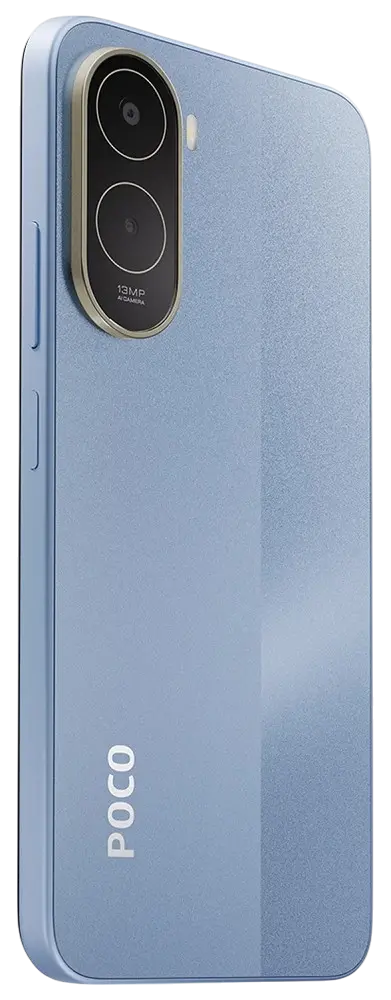 Xiaomi Poco C81 Sky Blue Back Side Image