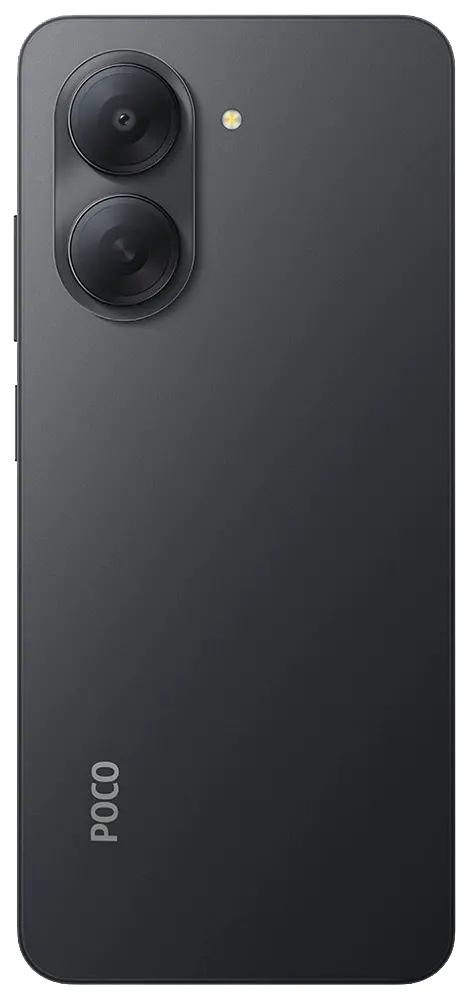 Xiaomi Poco C81x 4G Crystal Black Back Side Image