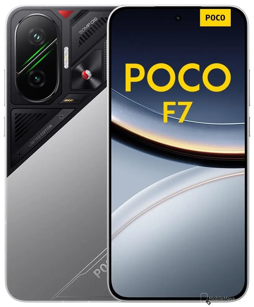 Xiaomi Poco F7 5G Silver Official.