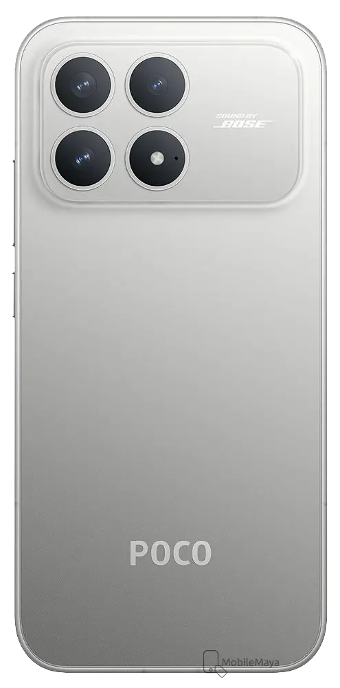 Xiaomi Poco F8 Pro Back Side Image.